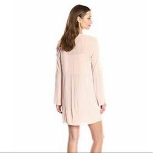 BCBGeneration Illusion Sheer Chiffon Dress - S